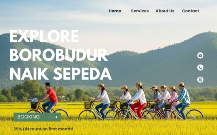 Sepeda explore Borobudur wisata sepeda borobudur