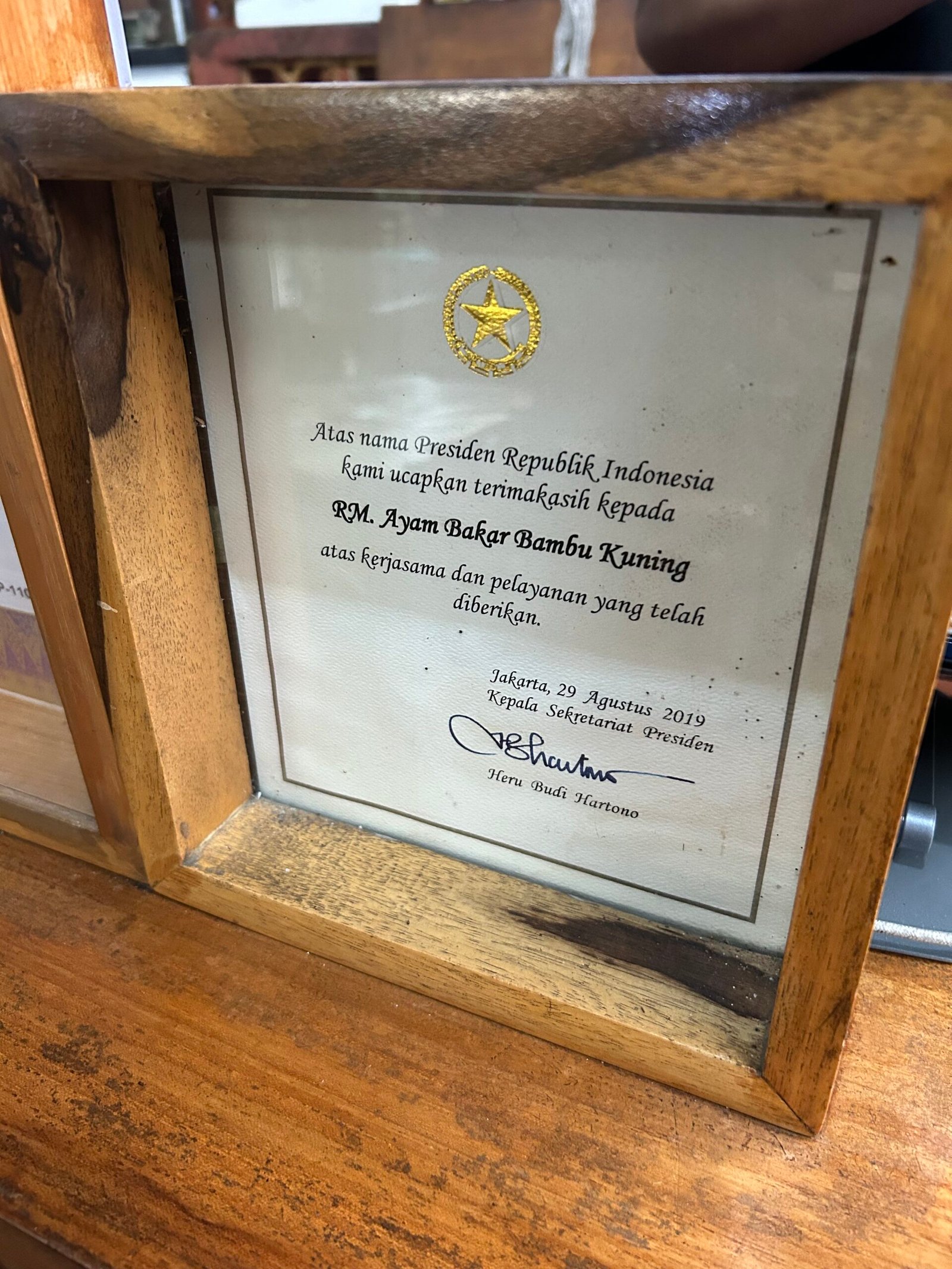 Kuliner Purworejo, RM ayam Bumbu Kuning Purworejo