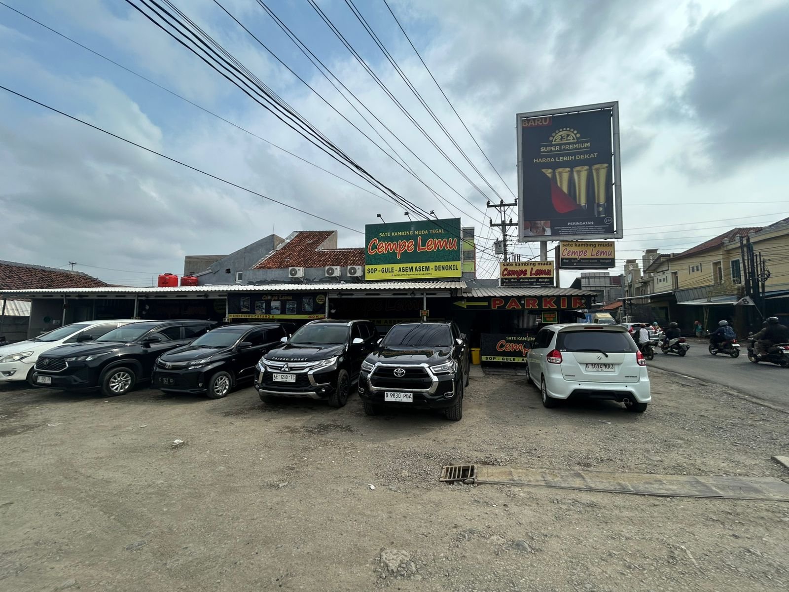 Sate Kambing muda Cempe lemu