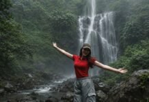 Cerita di Balik Air Terjun Kedung Kayang, Curug Tertinggi di Jawa Tengah Air Terjun Kedung Kayang Magelang dengan suasana hutan hijau